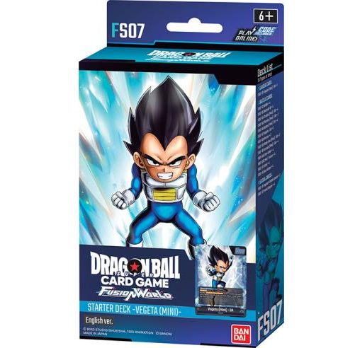 Dragon Ball Super Card Game Fusion World Starter Deck FS-07 Vegeta ENG