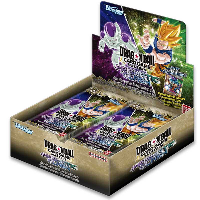 Dragon Ball Super Card Game Masters Prismatic Clash B28 Box da 24 Buste ENG
