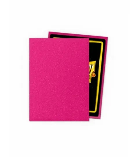 Dragon Shield 100 Bustine Protettive Standard Zaffiro Rosa Opaco