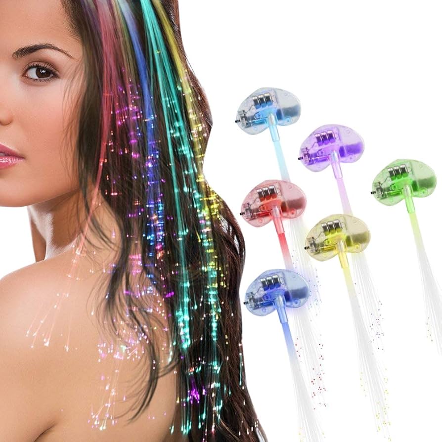 Extention Led per Capelli 1 pezzo batterie incluse