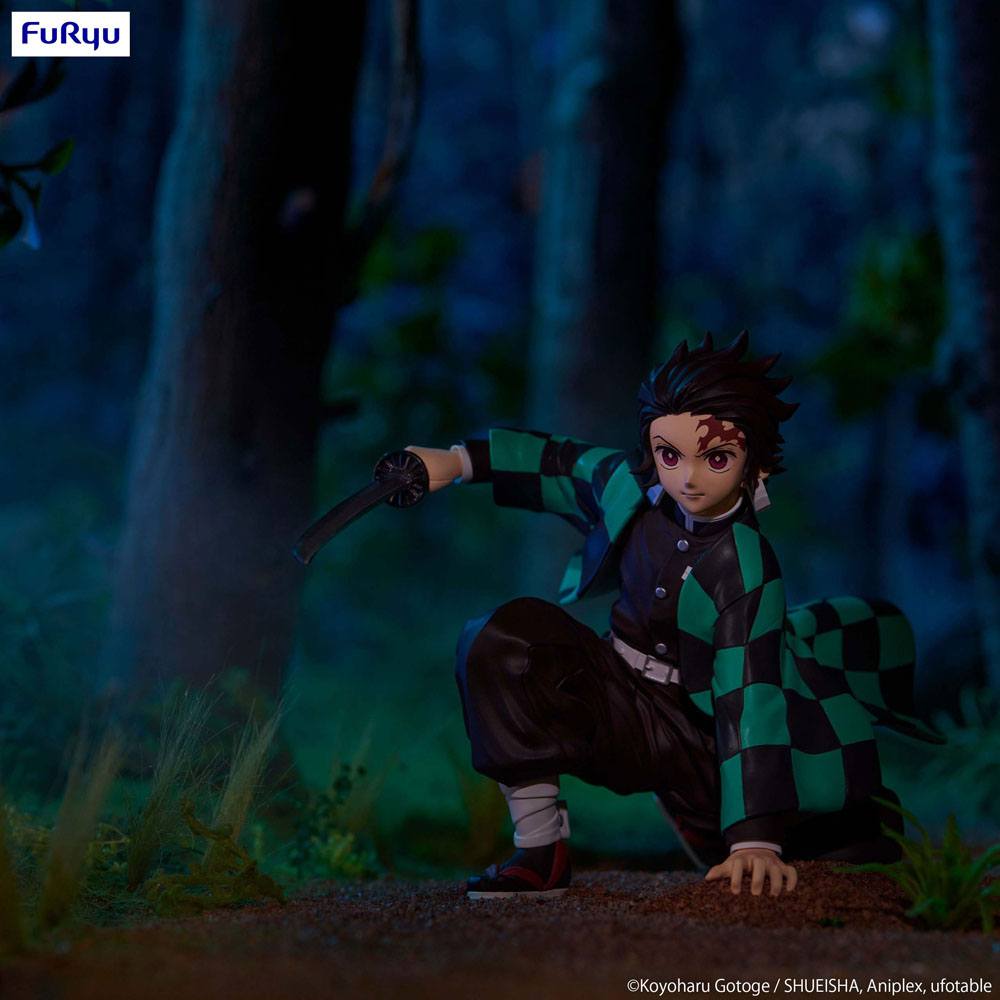 Figure Kamado Tanjiro Demon Slayer Kimetsu no Yaiba Noodle Stopper PVC 13 cm