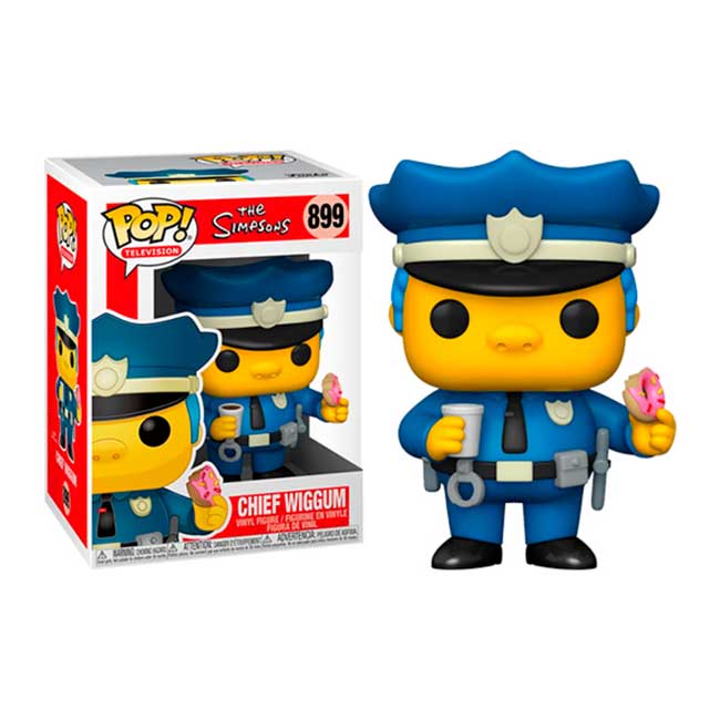 Funko POP Chief Wiggum Commissario Winchester 899 The Simpson