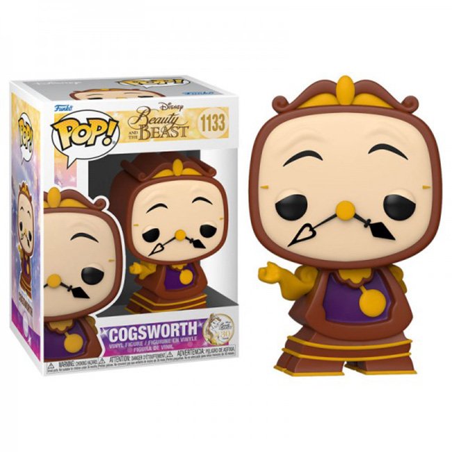 Funko POP Cogsworth La Bella e La Bestia Beauty and the Beast Disney 1133