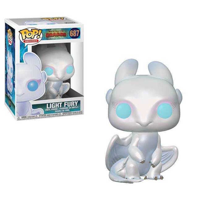 Funko POP Light Fury How to train your Dragon 687
