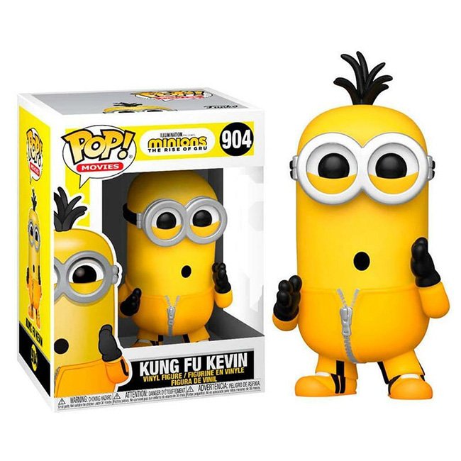 Funko POP Minions The Rise of Gru Kung-Fu Kevin 904