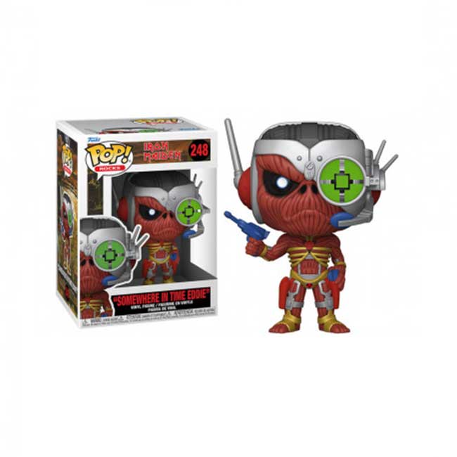 Funko POP Some Where in Time Eddie 248 Iron Maiden