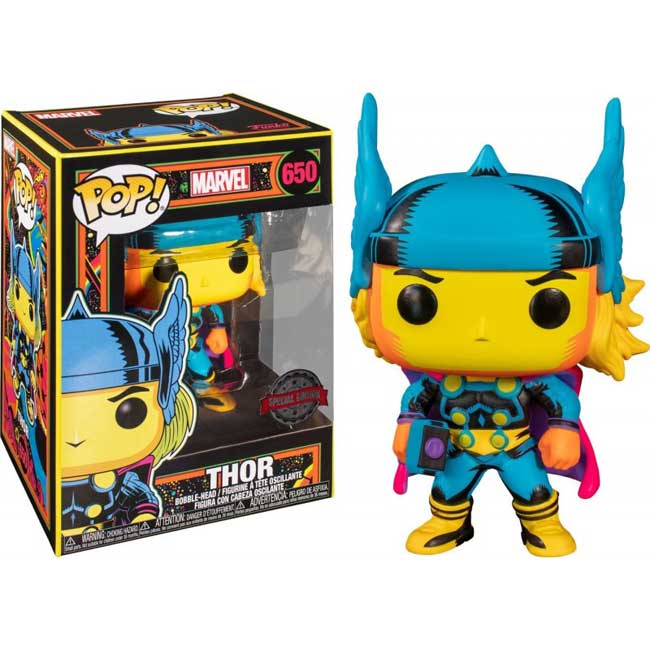 Funko POP Thor 650 Black Light Marvel Special Edition