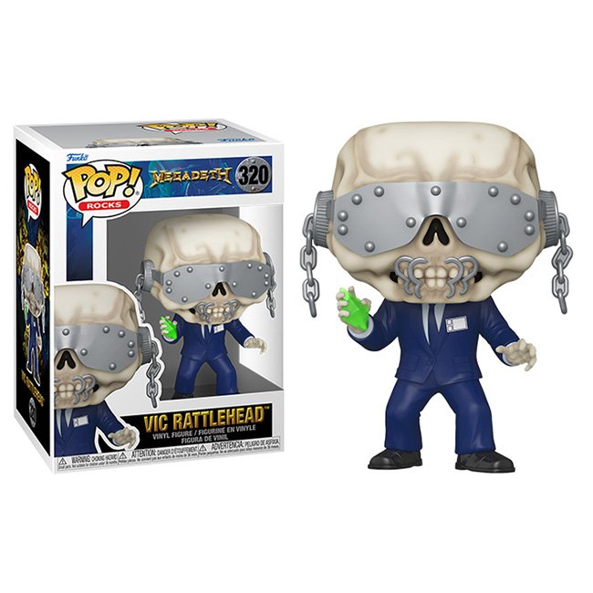 Funko POP Vic Rattlehead 320 Megadeth