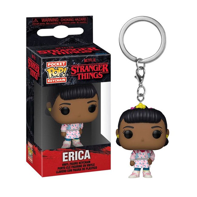 Funko Pocket Keychain Erica Sinclair Stranger Things 4 Stagione