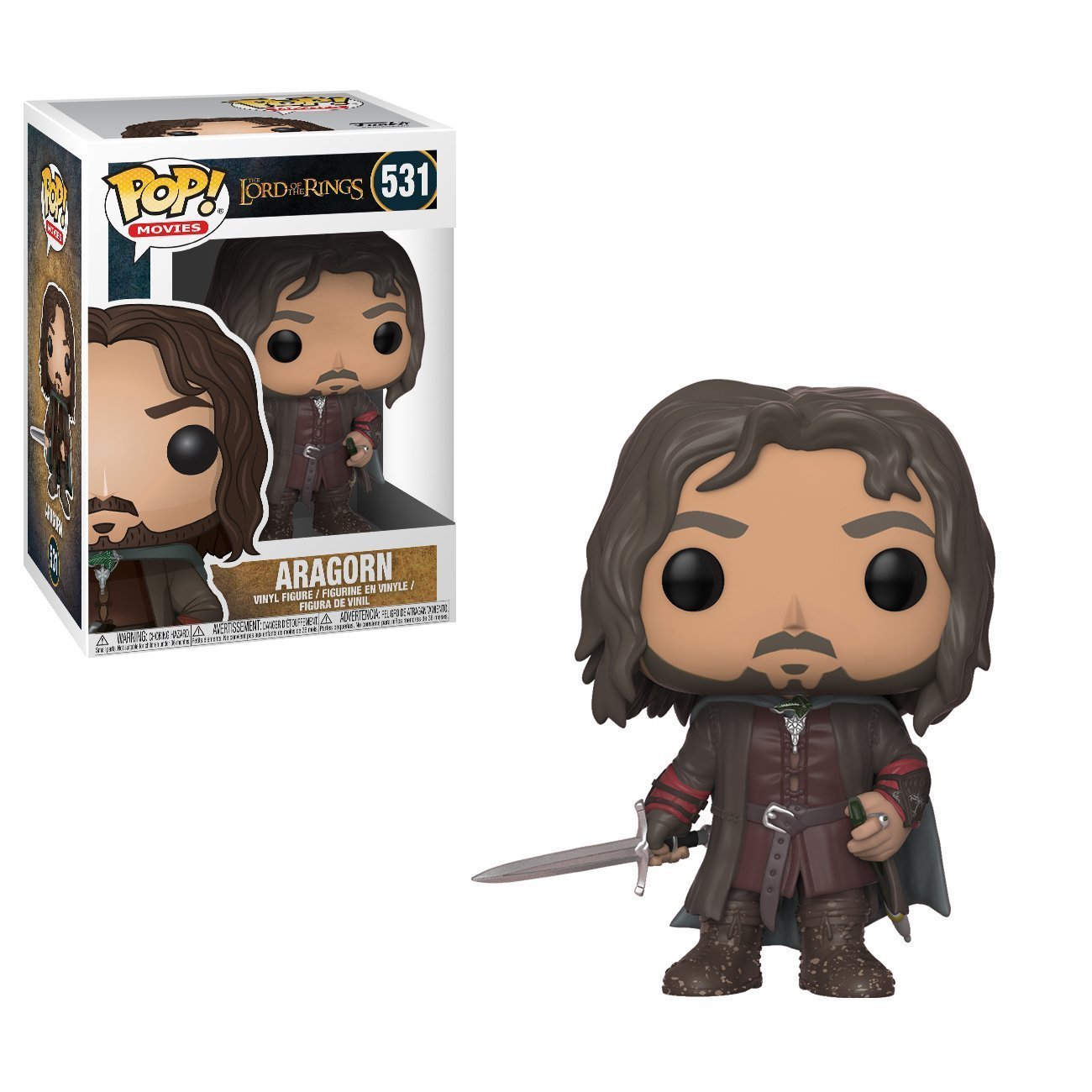 Funko Pop Aragorn 531 The Lord of the Rings Il Signore degli Anelli