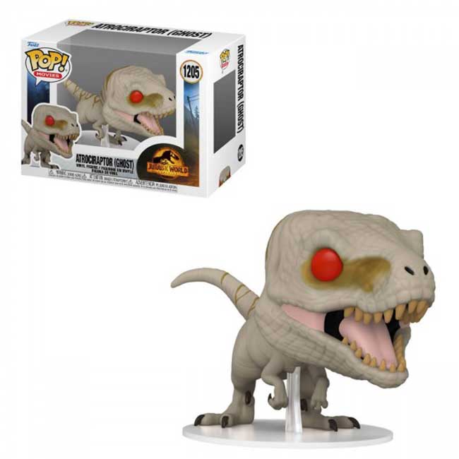 Funko Pop Atrociraptor Ghost 1205 Jurassic World Dominion