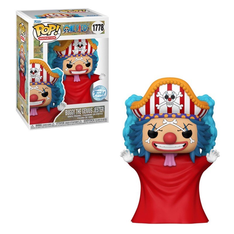 Funko Pop Buggy the Genius Jester 1778 One Piece Special Edition