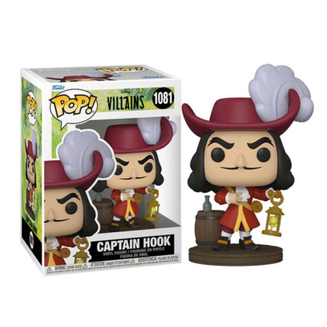 Funko Pop Captain Hook Capitan Uncino 1081 Disney Villains