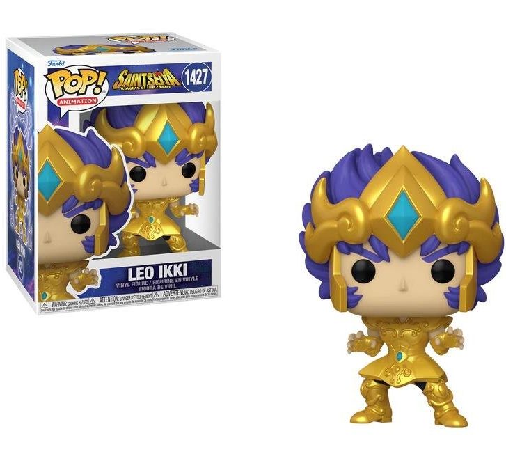 Funko Pop Cavalieri dello Zodiaco Gold Leo Ikki 1427