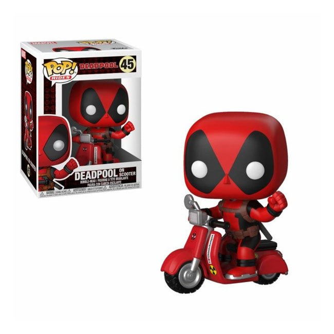 Funko Pop Deadpool on Scooter Deadpool 48