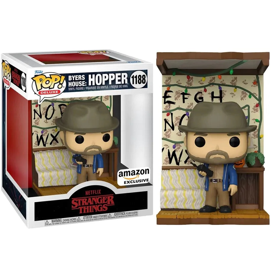 Funko Pop Deluxe Stranger Things Hopper Byers House 1188