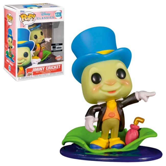Funko Pop Disney Classic Jiminy Cricket Grillo Parlante Pinocchio 1228 Special Edition