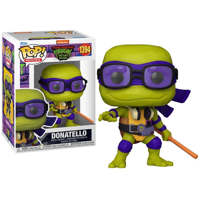 Funko Pop Donatello 1394 Teenage Mutant Ninja Turtles