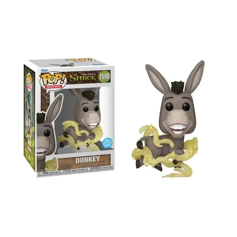 Funko Pop Donkey 1598 Shrek Dreamworks 30th Anniversary Glitter