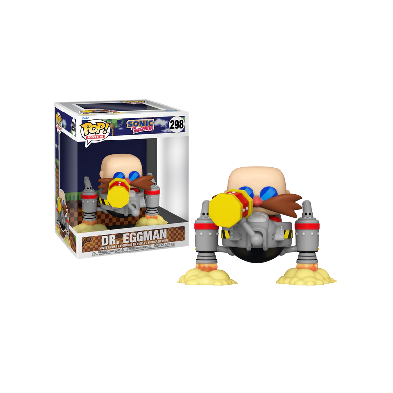 Funko Pop Dr Eggman 298 Sonic the Hedgehog