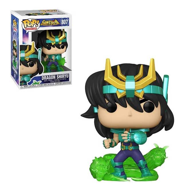 Funko Pop Dragon Shiryu Saint Seya 807