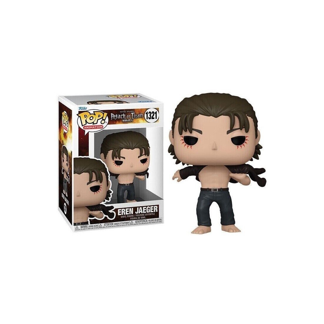 Funko Pop Eren Jeager 1321 Attack on Titan