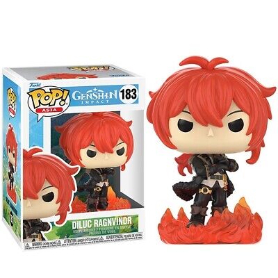 Funko Pop Genshin Impact Diluc Ragnvindr 183