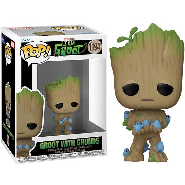 Funko Pop Groot with Grunds 1194 Marvel I am Groot