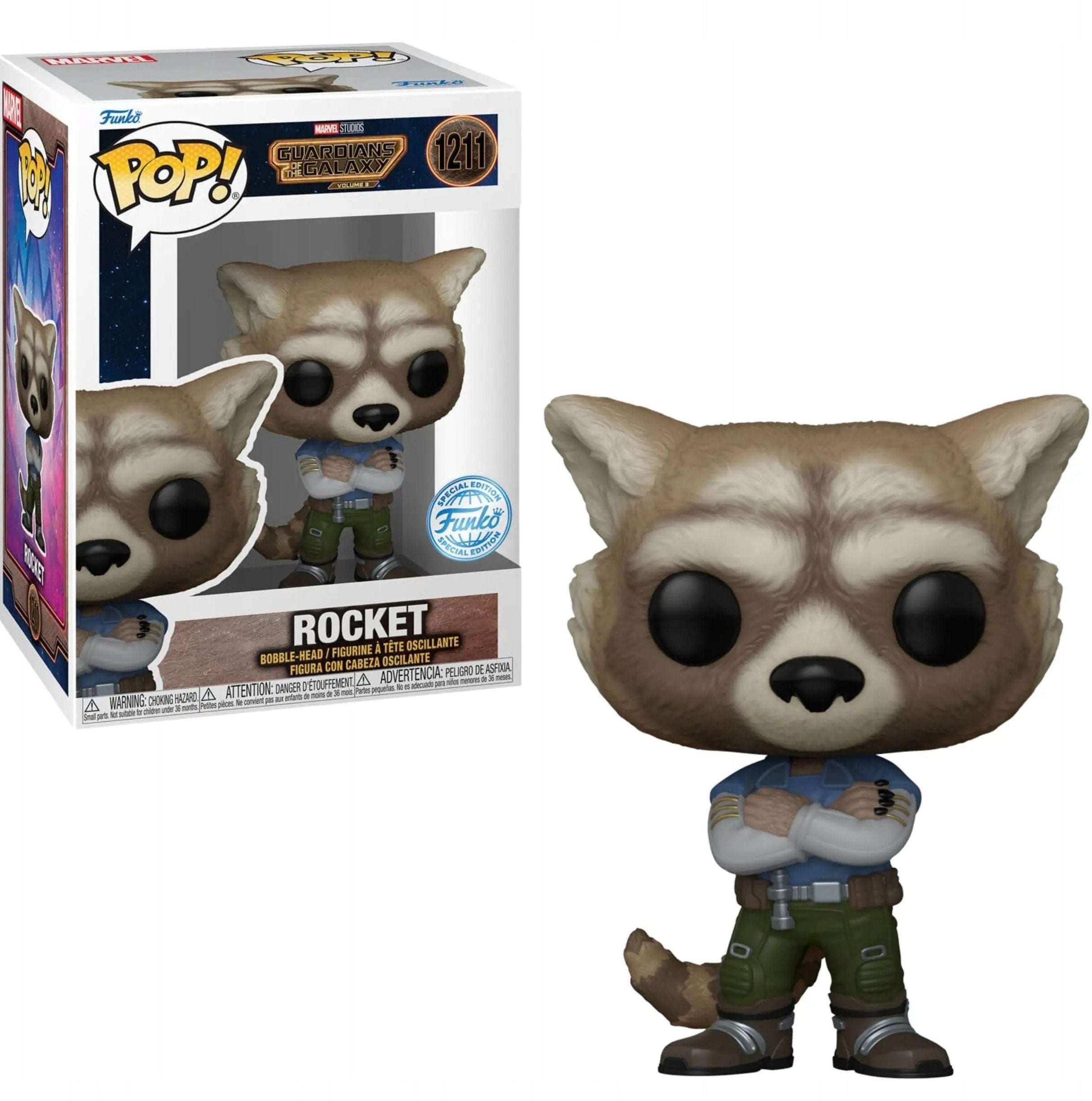 Funko Pop Guardiani della Galassia Rocket 1211 Special Edition