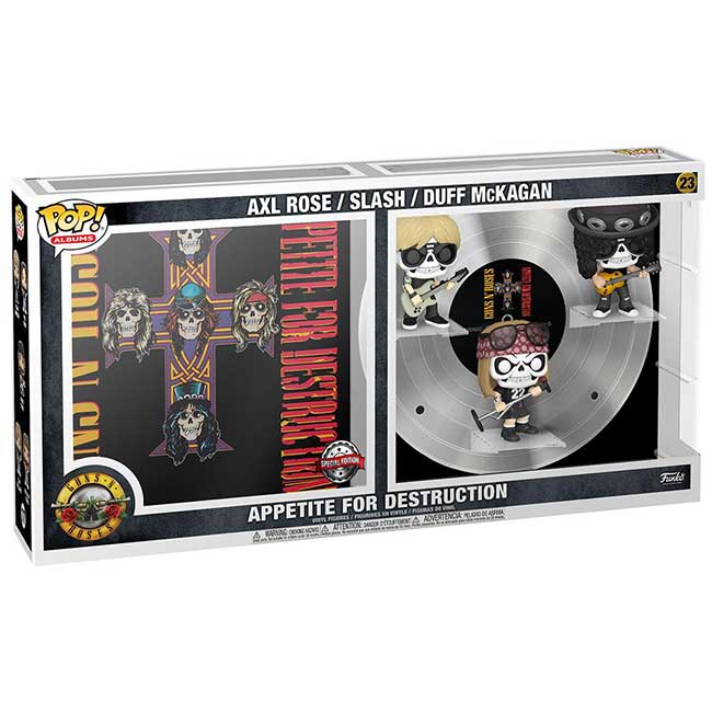 Funko Pop Guns n Roses Album Appetite For Destruction Special edition