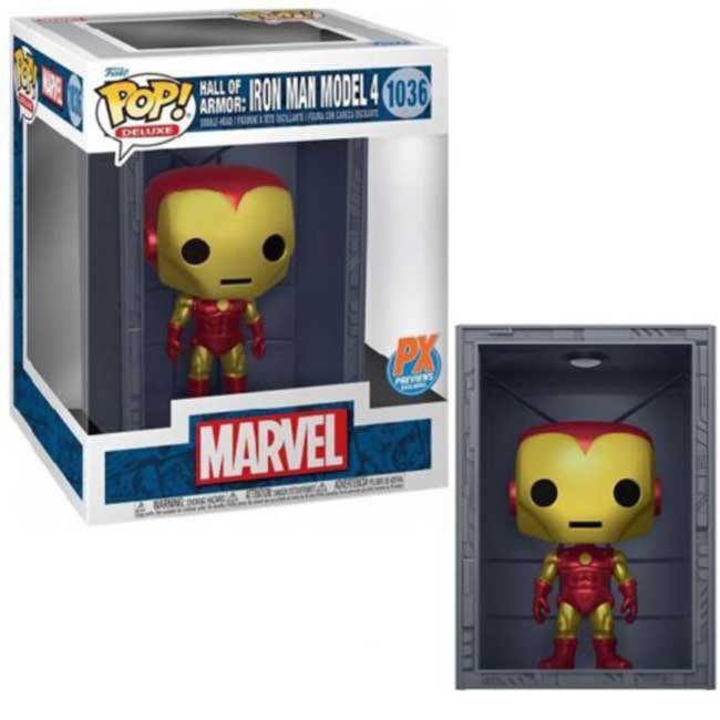 Funko Pop Hall Of Armor Iron Man Model 4 1036 PX Exclusive Marvel