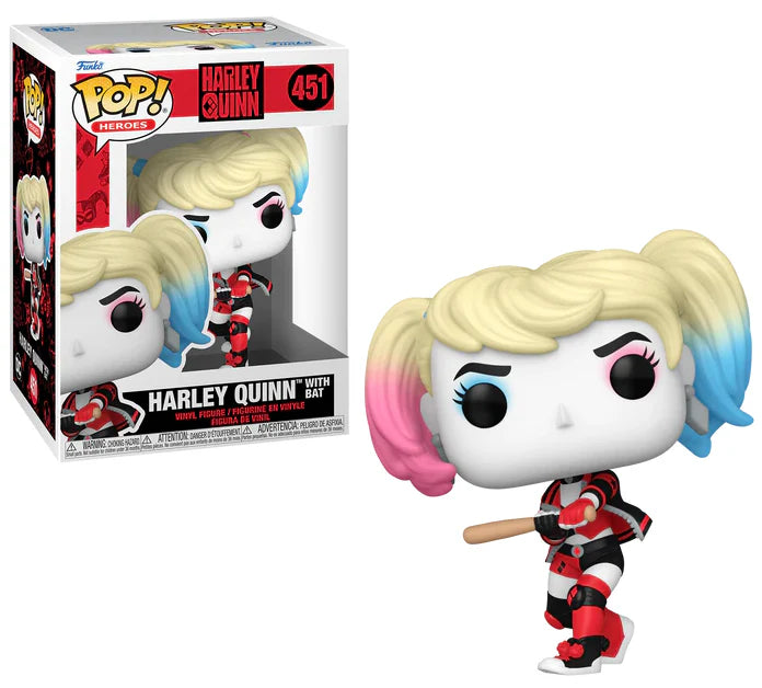 Funko Pop Harley Quinn with Bat 451 DC Comics