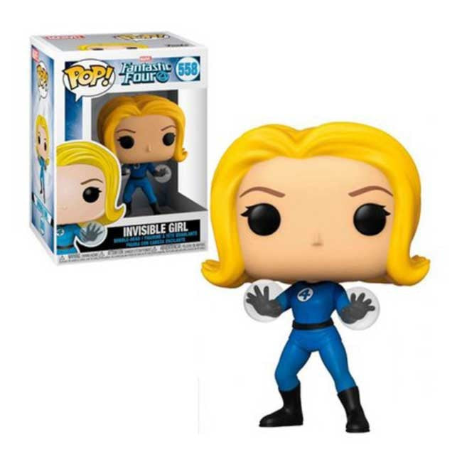 Funko Pop Invisible Girl Fantastic Four Marvel 558