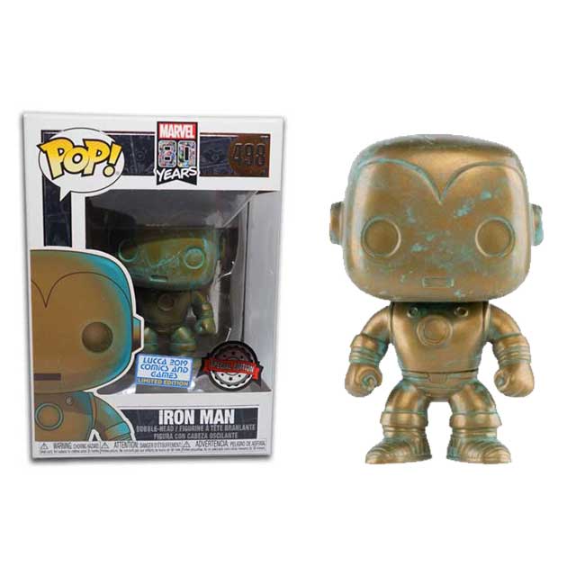 Funko Pop Iron Man Marvel 80 Years 498 Lucca Comics 2019 Limited Edition