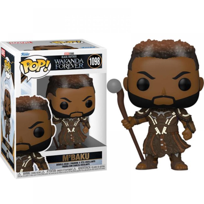Funko Pop M Baku 1098 Black Panther Wakanda Forever