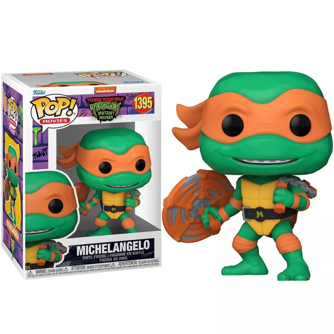 Funko Pop Michelangelo 1395 Teenage Mutant Ninja Turtles