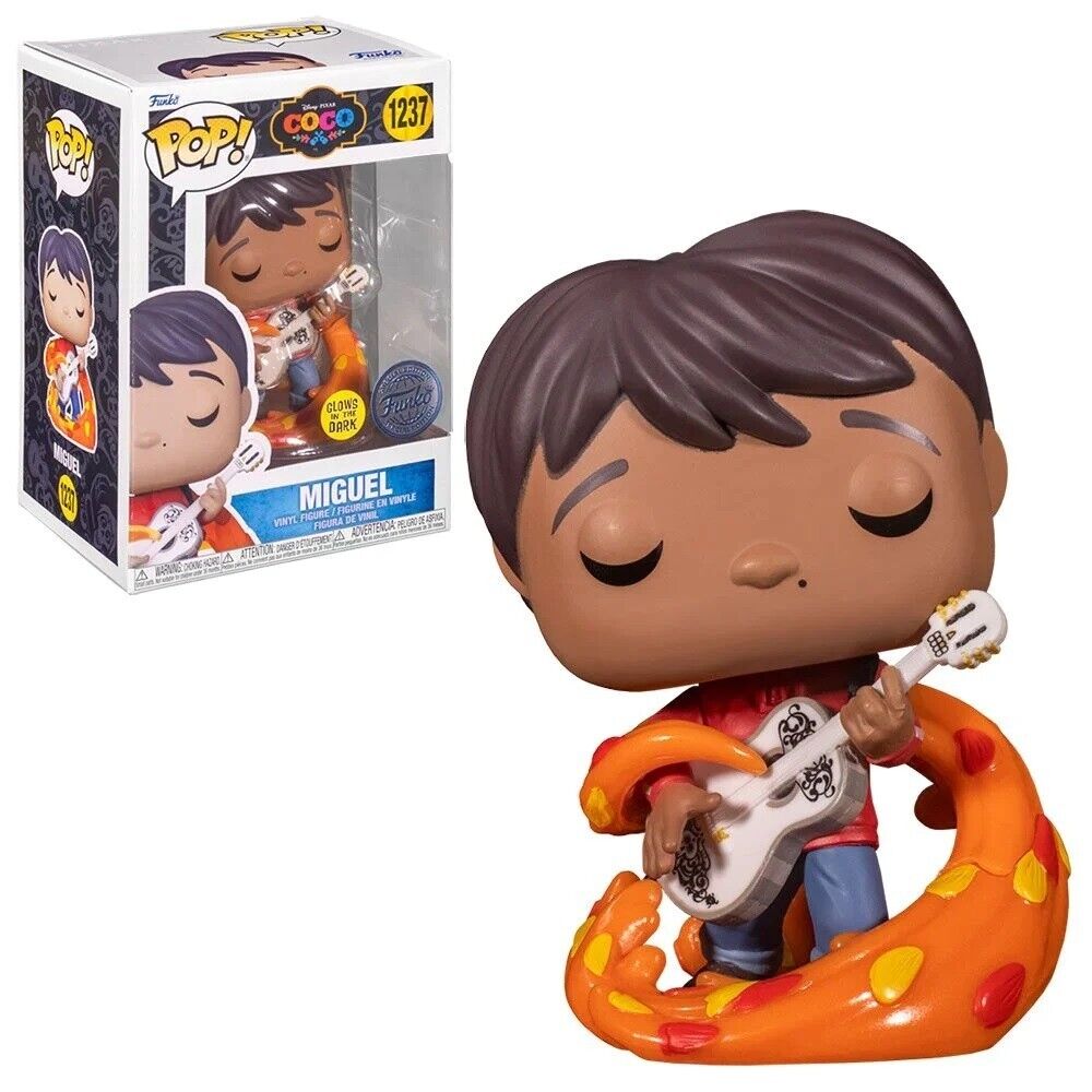 Funko Pop Miguel Coco Disney Pixar 1237 Glows in the Dark