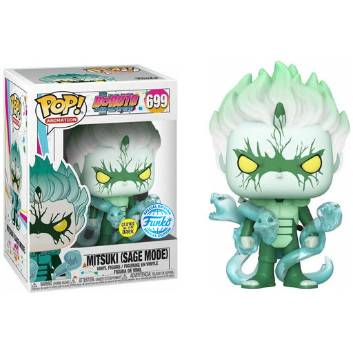 Funko Pop Mitsuki Sage Mode 699 Boruto Glows in The Dark Special Edition