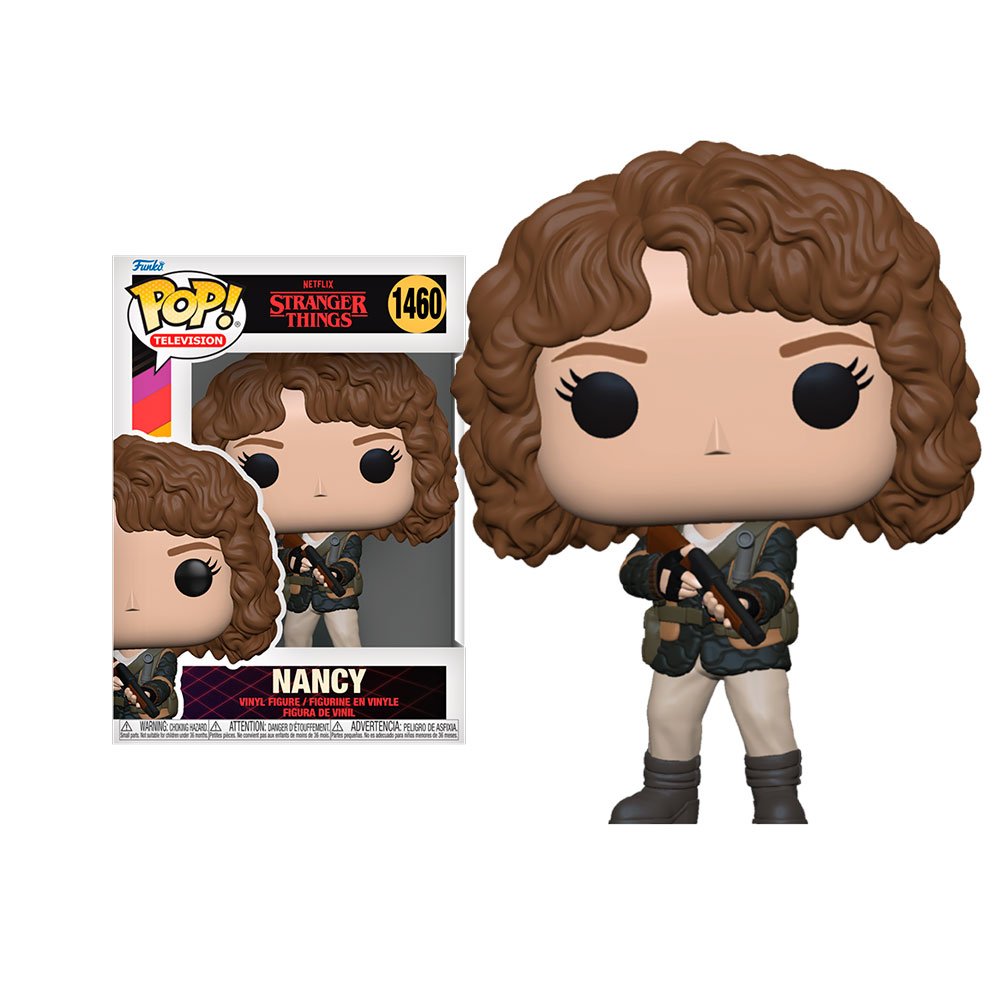 Funko Pop Nancy with Shotgun 1460 Stranger Things 4