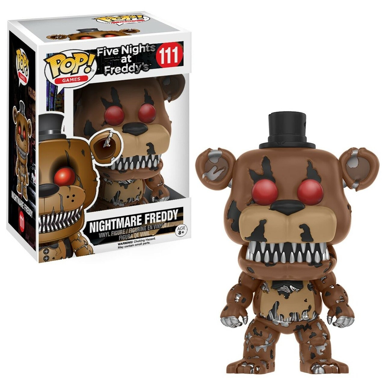 Funko Pop Nightmare Freddy 111 Five Nights at Freddys