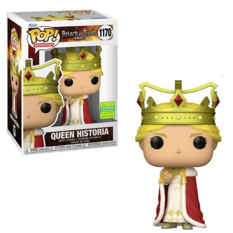 Funko Pop Queen Historia 1170 Attack On Titan Summer Convention Limited Edition