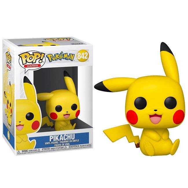 Funko Pop Sitting Pikachu 842 Pokemon