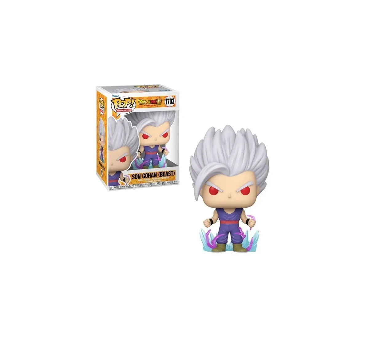 Funko Pop Son Gohan Beast 1703 Dragon Ball Super Super Hero
