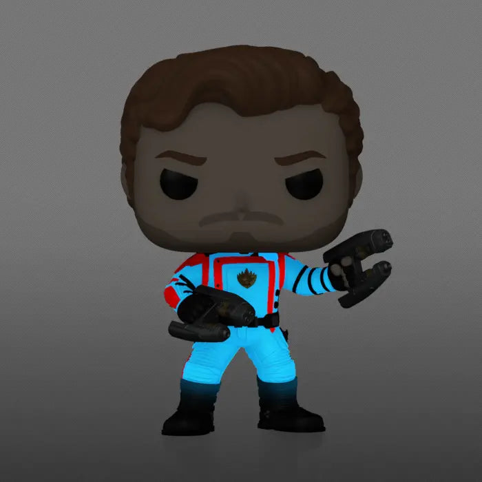 Funko Pop Star Lord 1201 Marvel Guardians of the Galaxy Special Edition Glow in the Dark