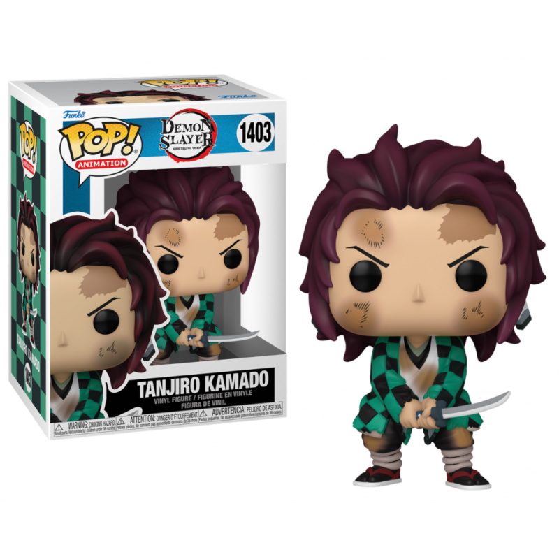 Funko Pop Tanjiro Kamado Training 1403 Demon Slayer