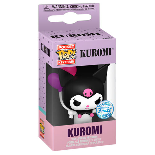 Funko Pocket Keychain Kuromi Balloons Hello Kitty Special Edition