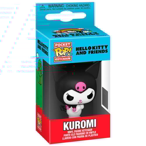 Funko Pocket Keychain Kuromi Hello Kitty and Friends 20 anniversario