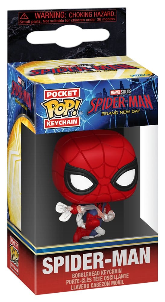 Funko Pocket Keychain Spider Man Brand New Day