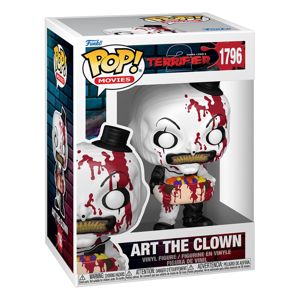 Funko Pop Art the Clown with Candy Filled Head 1796 Terrifier