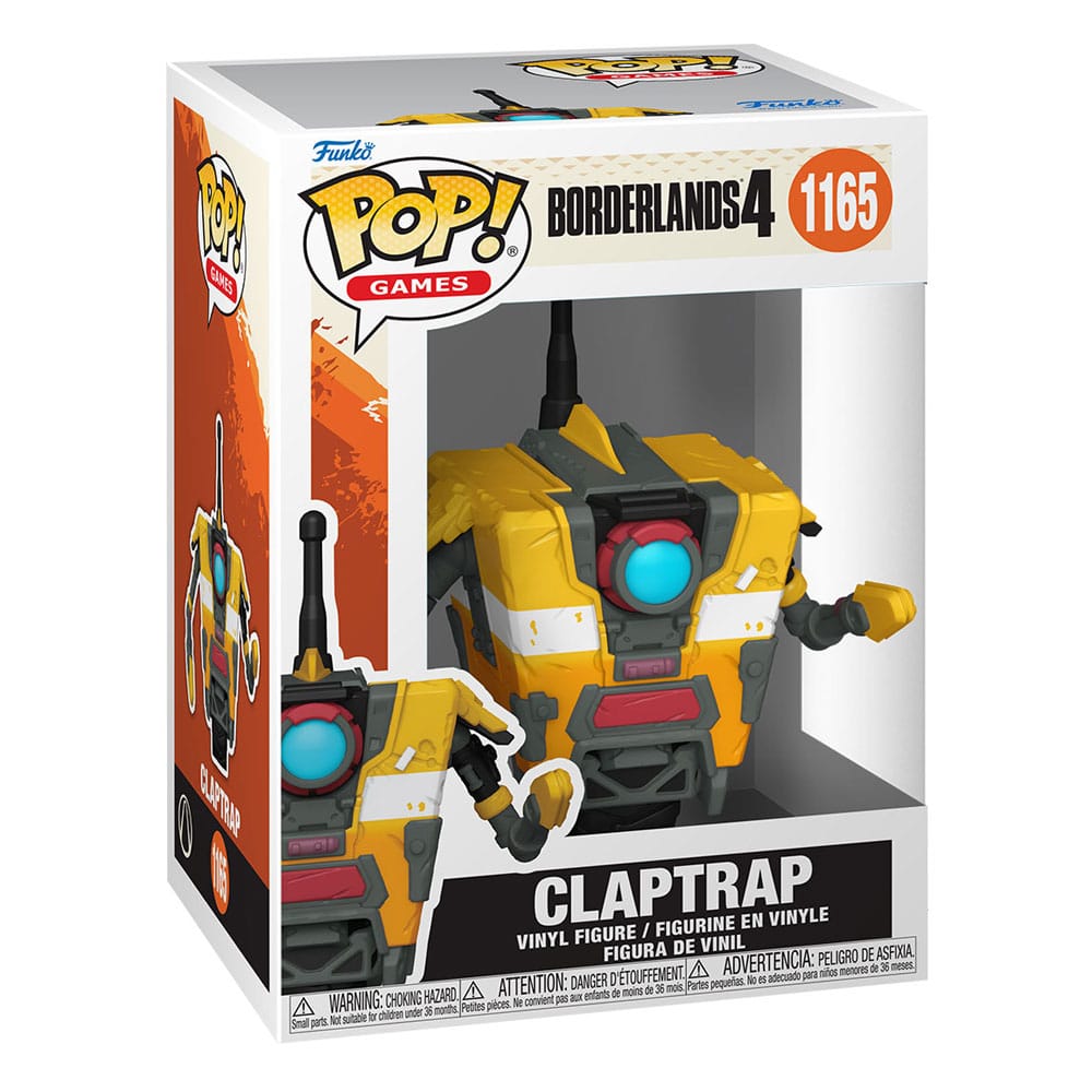 Funko Pop Claptrap 1165 Borderlands 4